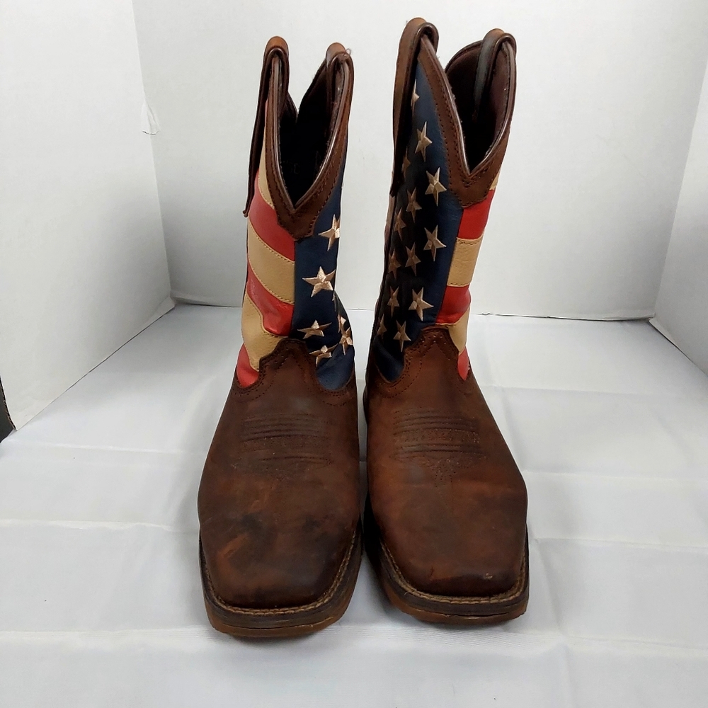 Rebel™ by Durango® Patriotic Pull-On Western Flag Boot - Picture 5 of 13